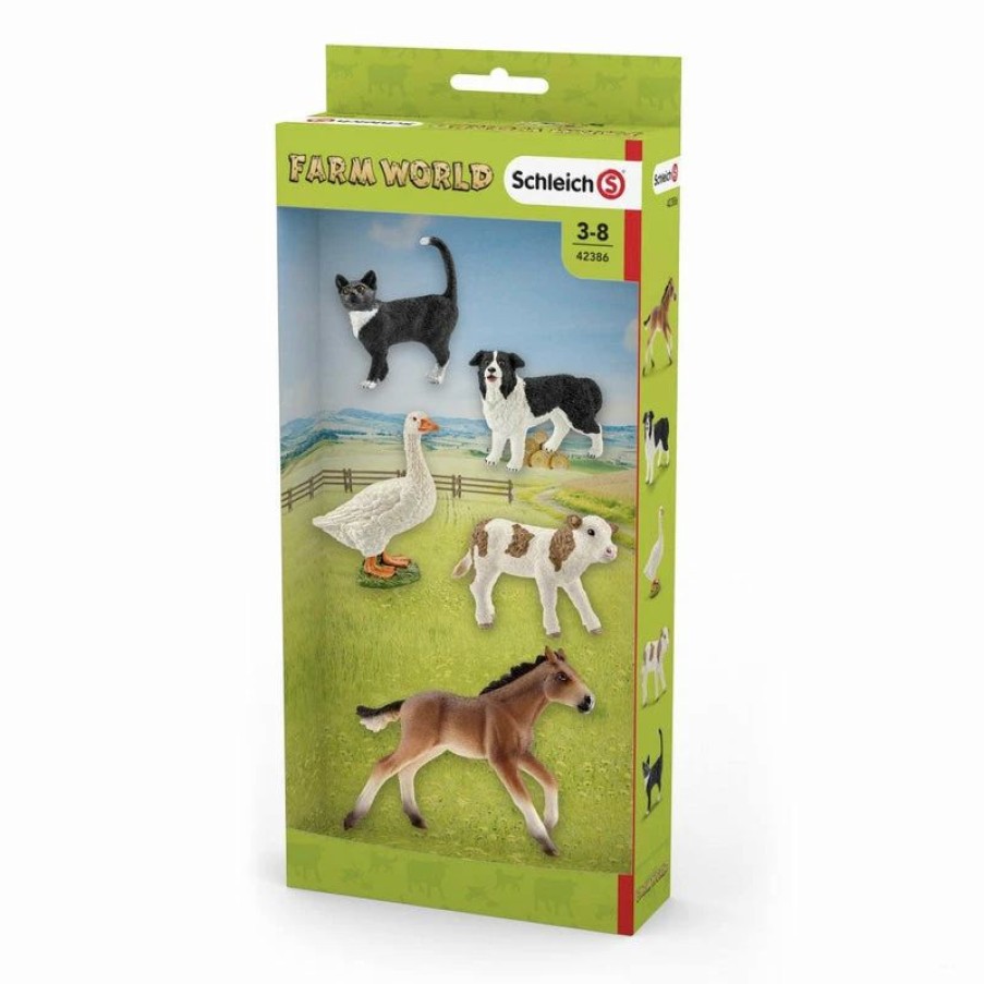 Schleich * | Cheapest Schleich Farm World Animals Set