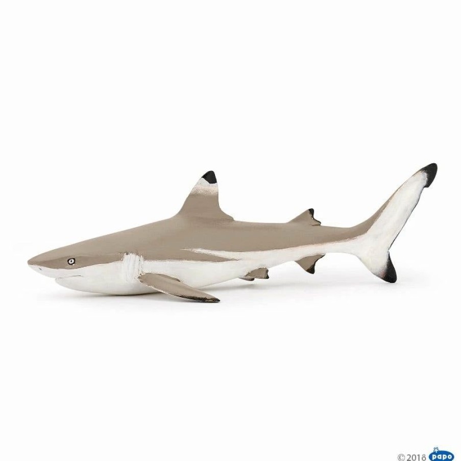 Papo * | Best Sale Papo Blacktip Reef Shark