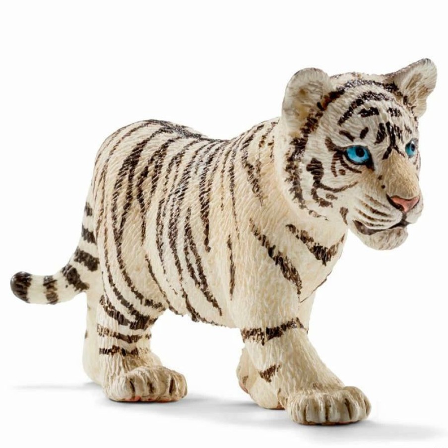 Schleich * | Flash Sale Schleich Tiger Cub White