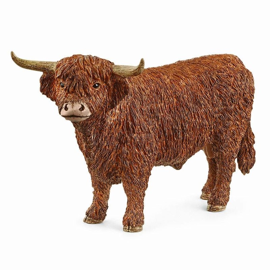 Schleich * | Brand New Schleich Highland Bull