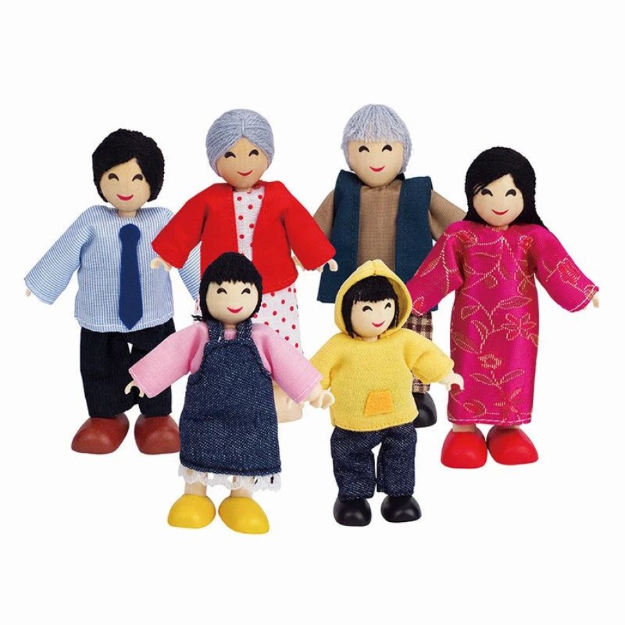 Hape * | Promo Hape Asian Doll Family