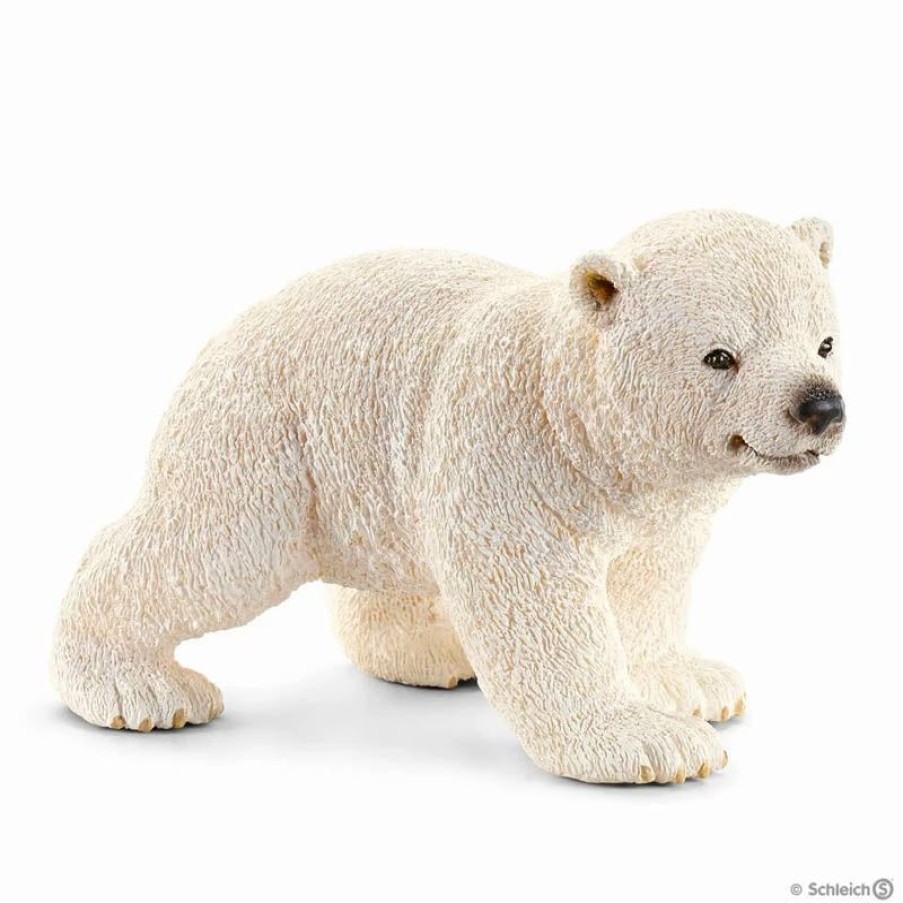 Schleich * | Coupon Schleich Polar Bear Cub Walking