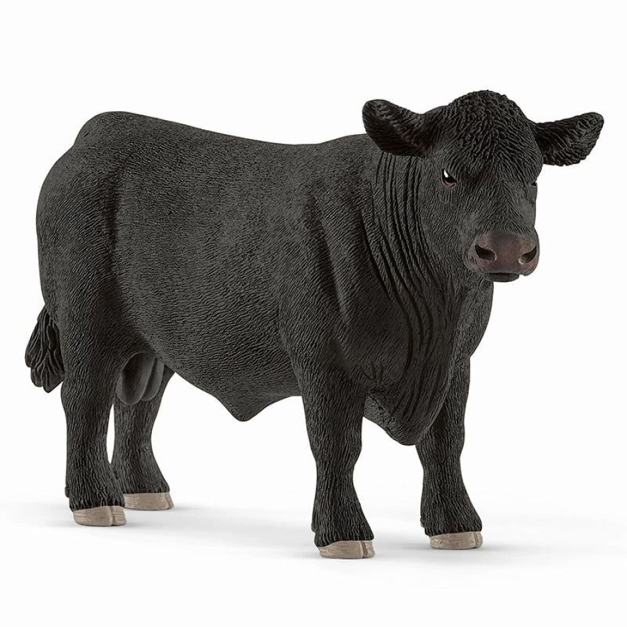 Schleich * | Flash Sale Schleich Black Angus Bull