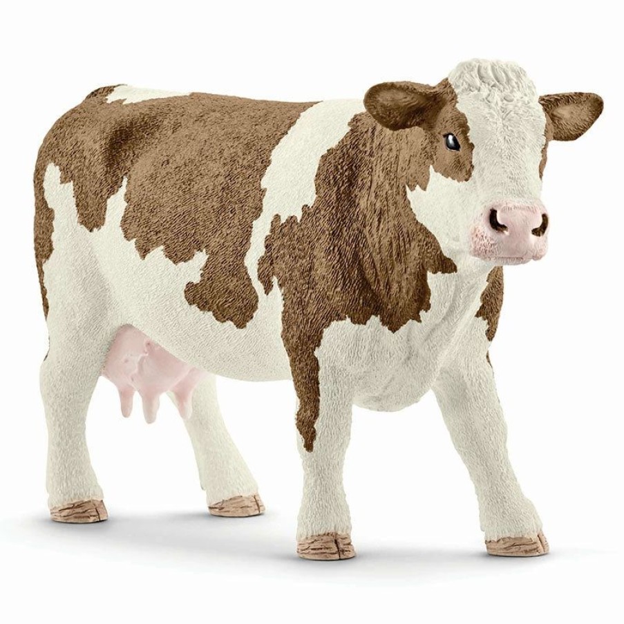 Schleich * | Best Deal Schleich Simmental Cow